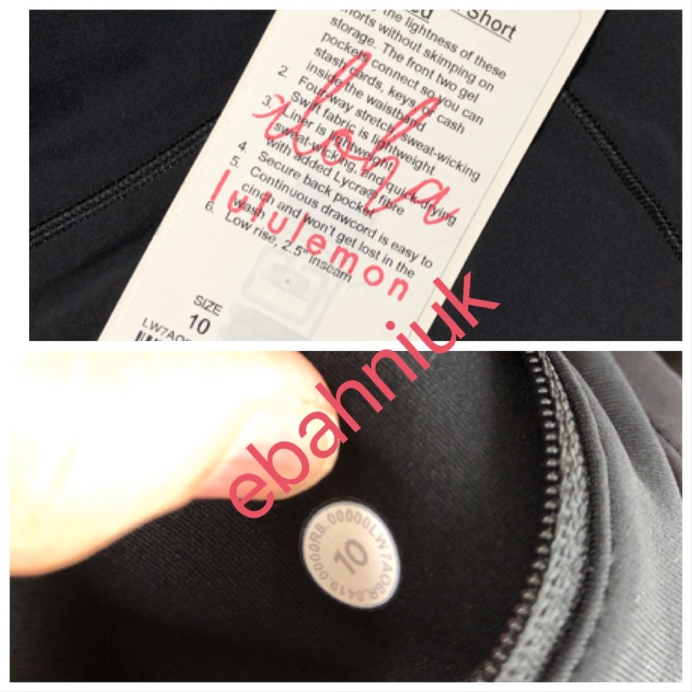 🚫sold on merc🚫Aloha lululemon speed up shorts - Picture 3 of 4
